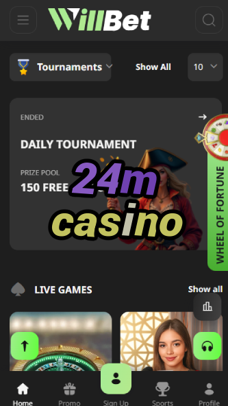 24M Casino - 24/7 Live Casino Action-www.bdqngd.com