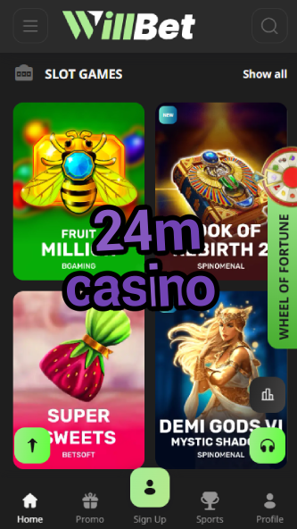 24M Casino - 24/7 Live Casino Action-www.bdqngd.com
